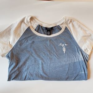 HUG ME - Cactus Baseball Tee